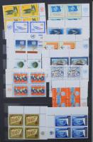 Izrael, ENSZ, NDK, osztrák stb. bélyegek 12 lapos Philux A4-es berakóban