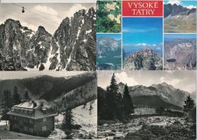 MAGAS-TÁTRA - 15 db MODERN város képeslap / HIGH TATRAS - 15 modern postcards