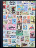 Ausztria kis gyűjtemény jobbakkal, 6 lapos A4-es berakóban 5 oldalán