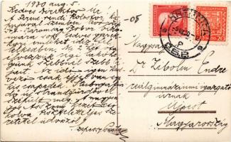 1930 Körmöcbánya, Kremnitz, Kremnica; Fő tér / main square. photo