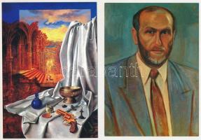 SAKK - 10 db MODERN képeslap / CHESS - 10 modern postcards