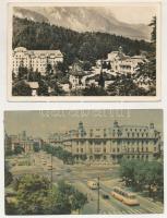 ROMÁNIA - 12 db MODERN város képeslap / ROMANIA - 12 modern town postcards