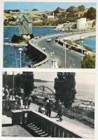 BULGÁRIA - 15 db MODERN külföldi város képeslap vegyes minőségben / BULGARIA - 15 modern foreign town postcards in mixed quality