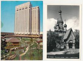 BULGÁRIA - 15 db MODERN külföldi város képeslap vegyes minőségben / BULGARIA - 15 modern foreign tow...