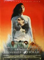 1993 Zwischen Himmel und Hölle (Heaven &amp; Earth), Oliver Stone, Tommy Lee Jones, német filmplakát, papír, feltekerve, 119x84 cm.