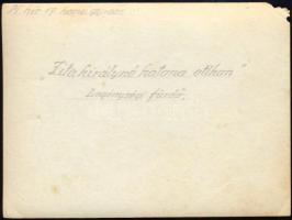 cca 1914-1918 M. kir. 17. (székesfehérvári) honvéd gyalogezred, "Zita királyné katona otthon&qu...