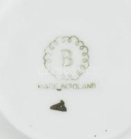 Bugovice lengyel mokkás / kávés készlet, jelzett, teljes