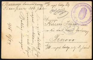 1915 Baranyi László honvéd őrnagy, a m. kir. 30. honvéd népfölkelő parancsnokság II. hadtápzászlóalj...