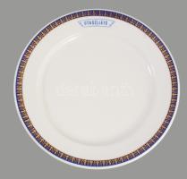 Utasellátó, Alföldi porcelán tányér. Matricás, jelzett, hibátlan d: 19 cm