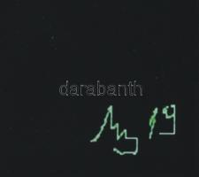 Mezős Béla (1949-): A leghalkabb csend, 2019-2026. Computer print, papír, jelezve jobbra lent a nyom...