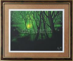 Mezős Béla (1949-): A leghalkabb csend, 2019-2026. Computer print, papír, jelezve jobbra lent a nyom...