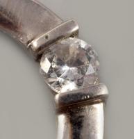 Ezüst (Ag) fülbevalópár jelzett 6,91 g