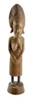 Afrikai keményfa faragott szobor. 31 cm