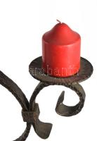 Nagy kovácsoltvas gyertyatartó 47x41 cm