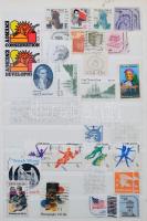 Amerikai Egyesült Államok gyűjtemény a kezdetektől 1986-ig, főleg bélyegzett anyag, de az utolsó 20 ...