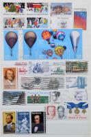 Amerikai Egyesült Államok gyűjtemény a kezdetektől 1986-ig, főleg bélyegzett anyag, de az utolsó 20 ...