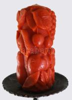 Kovácsoltvas álló gyertyatartó 67 cm + hozzá gyertya