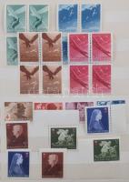 Sorozatok, négyes tömbök és tömbsorok 1919-1949 8 lapos közepes berakóban