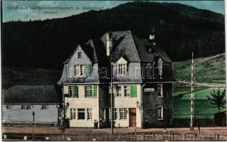 1925 Niedereisenhausen (Steffenberg), Bahnhof / railway station (EK)