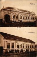 1918 Tenke, Tinca; Adóhivatal, Ipartestület. Ritter Jakab kiadása / tax office, Industry Association (Rb)