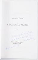Molnár Géza: A katedrális fényei. DEDIKÁLT! Bp., 1998, Belvárosi. Kiadói papírkötés