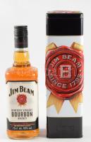 Jim Beam whiskey, 0,7l, 40%, bontatlan, díszdobozban,