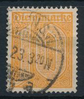 Deutsches Reich 1921 Hivatalos bélyeg Mi 65 (Mi EUR 600.-) garancia nélkül / no guarantee