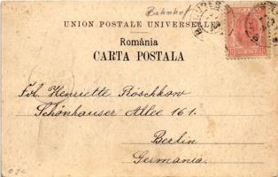 1900 Sinaia, Gara / railway station (small tear)