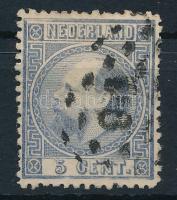Hollandia 1867/1880 Forgalmi bélyeg Mi 7 I D (Mi EUR 380.-)