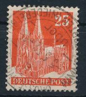 Németország - Amerikai és brit zóna 1948/1952 Forgalmi bélyeg Mi 87 IIIWA (Mi EUR 250.-) garancia nélkül / no guarantee