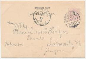 1898 Nagyszeben, Hermannstadt, Sibiu; Rumänischer Bauer, Sächsischer Bauer, Zigeuner. Carl F. Jickel...