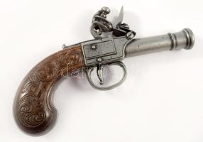 Kovás pisztoly replika, h: 17 cm
