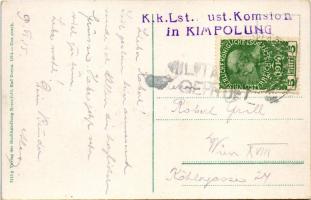 1915 Vatra Dornei, Dornavátra, Bad Dorna-Watra (Bukovina, Bucovina, Bukowina); Kurparkhotel / Gradin...