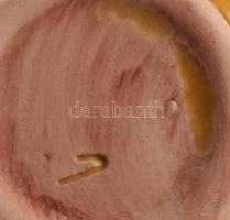 Szombathelyi kerámia kukoricamintás boros készlet, jó állapotban