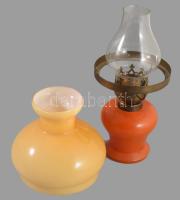 Retro petróleumlámpa, m: 27 cm