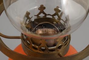 Retro petróleumlámpa, m: 27 cm