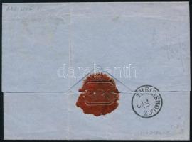 ~1861 2kr + 3kr levélen kiállítási minőségben, luxus "BREZNOBÁNYA" bélyegzéssel Murányra /...