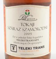 2005 Páll Pince Tokaji Szamorodni, száraz, bontatlan palack, száraz fehérbor, számozott (0851.), 0,5...