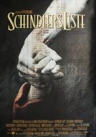 1993 Schindlers Liste (Schindler's list/Schindler listája), rendezte: Steven Spielberg; Liam Neeson, Ben Kingsley, német filmplakát, feltekerve, apró lapszéli szakadással, 119x84 cm