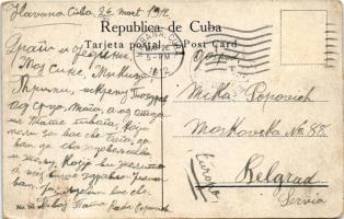 1912 Matanzas, Camino de las Cuevas / in the way to Bellamar Caves (glue mark)