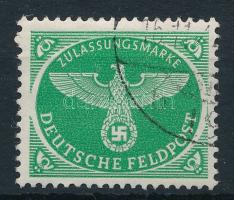 Deutsches Reich 1944 Feldpost bélyeg Mi 4 (Mi EUR 260.-) garancia nélkül / no guarantee