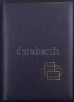 Philux 16 fekete lapos A4-es berakó, barna borítóval