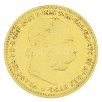 Ausztria 1906. 10K Au "Ferenc József" (3,40g/0.900) kapszulában T:AU,XF
Austria 1906. 10 ...