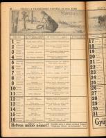 1916 Tolnai - A világháború naptára, képekkel gazdagon illusztrált, borítón kis sérülések, 64p