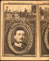 1916 Tolnai - A világháború naptára, képekkel gazdagon illusztrált, borítón kis sérülések, 64p