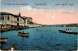 Constantinople, Istanbul; Le Palais de Dolma-Bagtche / palace