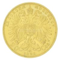 Ausztria 1906. 10K Au "Ferenc József" (3,40g/0.900) kapszulában T:AU,XF
Austria 1906. 10 ...