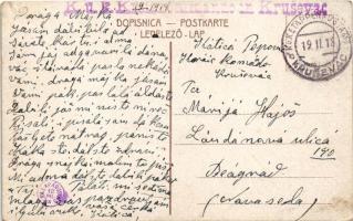 1918 Krusevac, Kruschevac; Főkapitányság, Törvényszék és Zadruga / Nacalstvo, Sud i Zadruga / Headqu...