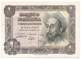 Spanyolország 1951. 1P "I 2644311" T:UNC,AU Spain 1951. 1 Peseta "I 2644311" C:UNC,AU Krause 139.