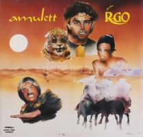 R-GO - Amulett. Vinyl, LP, Album, Stereo, Pepita, Magyarország, 1984. VG+, kihajtható tokban.